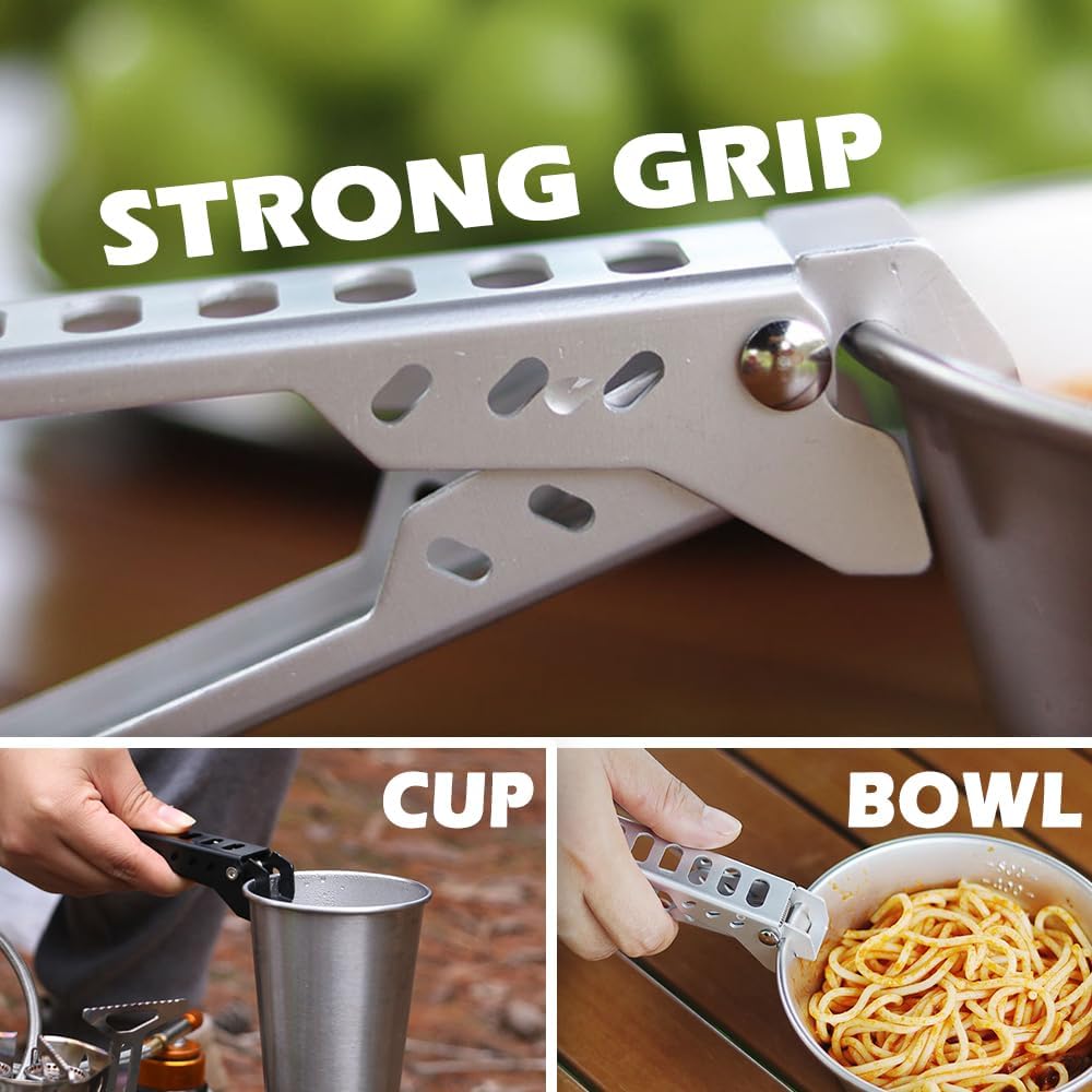Camping Cooking Accessories Set - Pince à Pot résistante à la