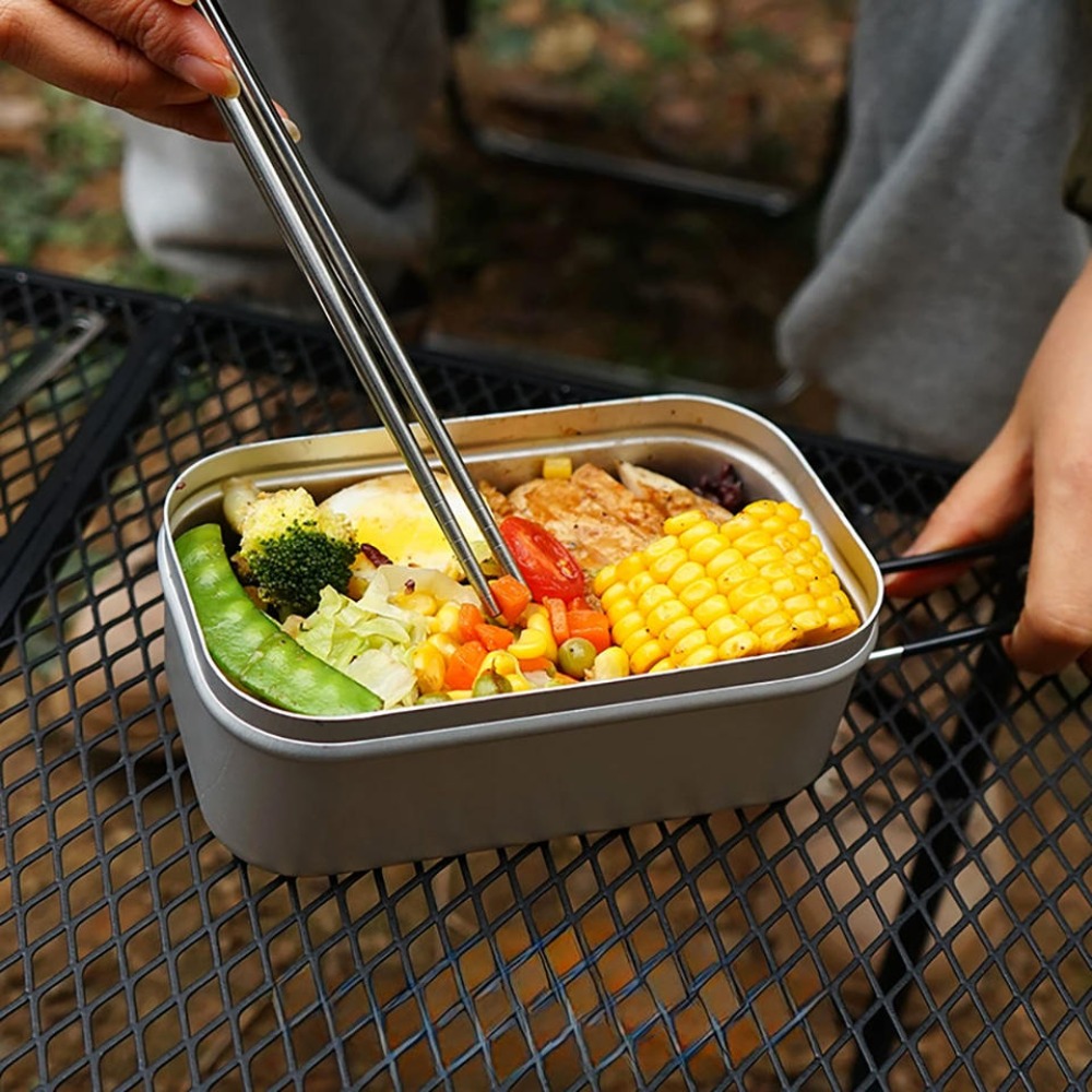 Camping Cooking Accessories Set - Vaisselle ultralégère pour le camping, boîte