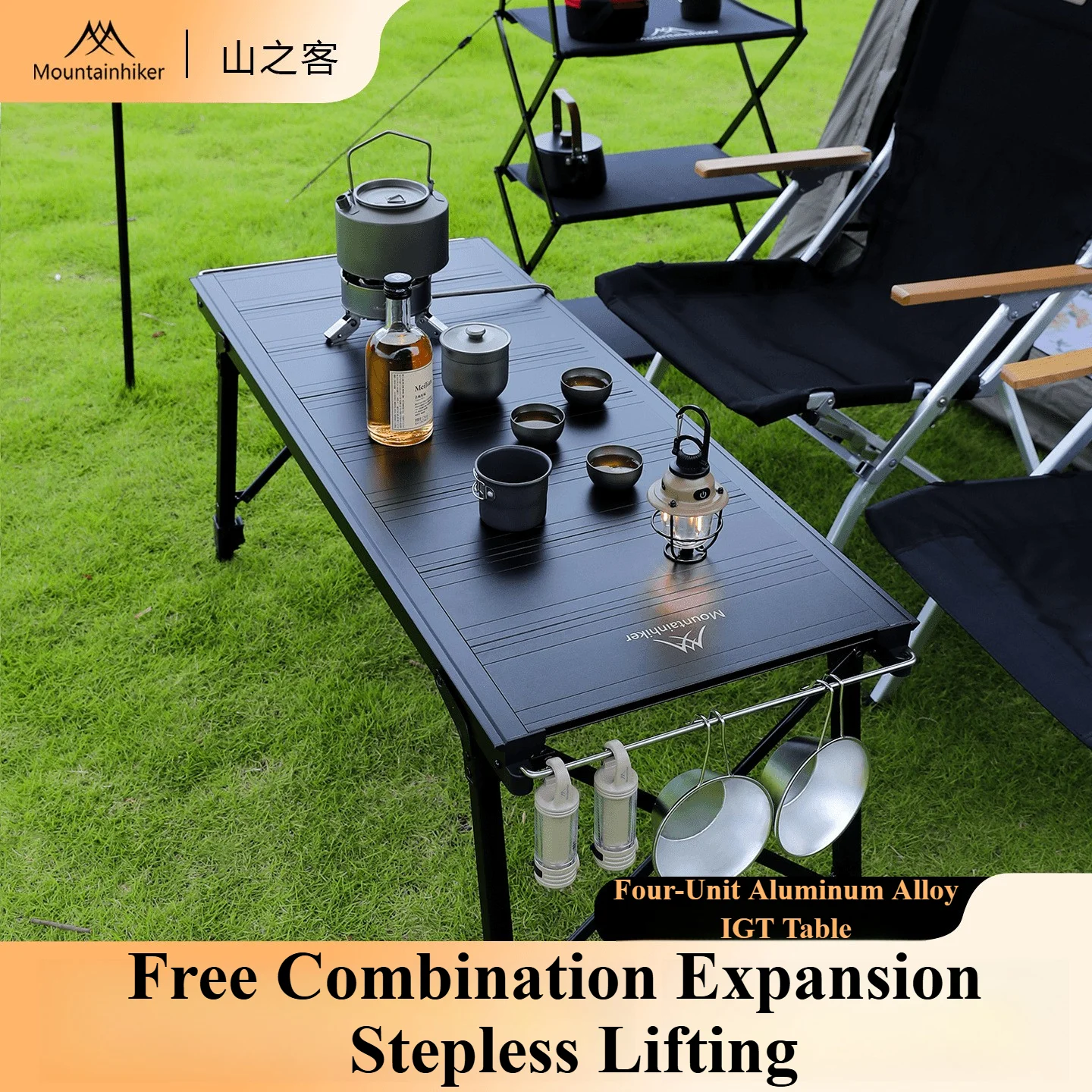 Camping Cooking Stove - Mountainhiker Camping ascenseur pliant amovible multi