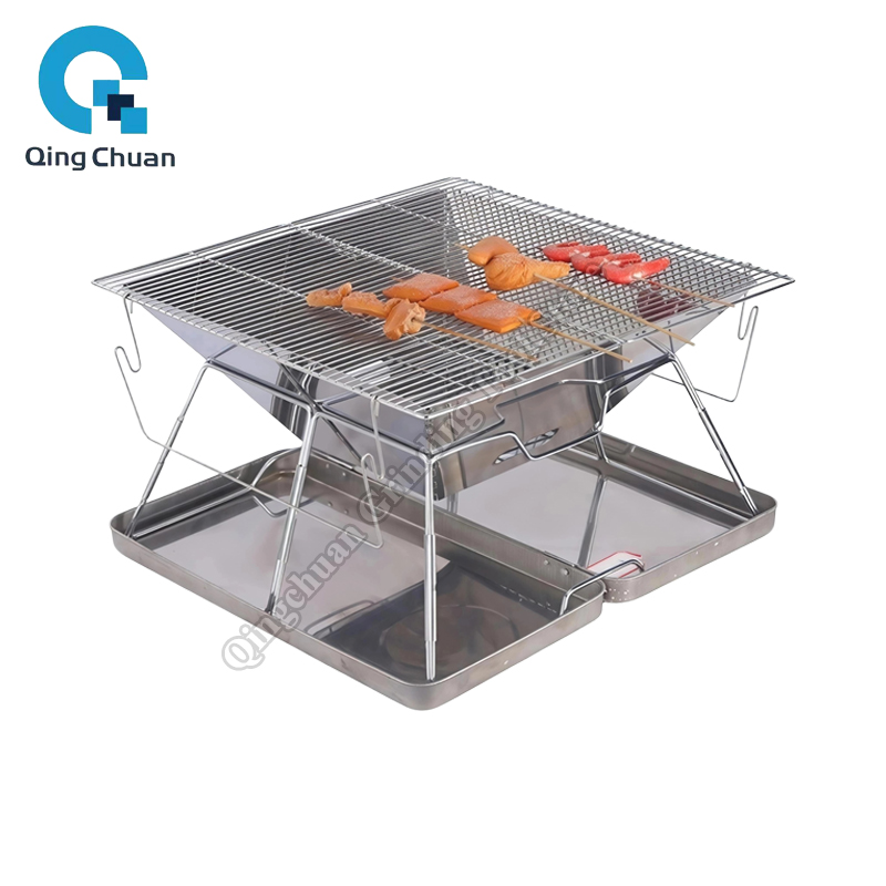Camping Cooking Stove - Réchaud de camping pliable en acier