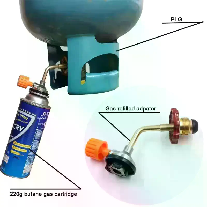 Camping Cooking Gas Stove - Adaptateur de recharge pour bouteille de