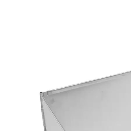 Camping Cooking Windbreak - Bouclier coupe-vent pliable en acier inoxydable