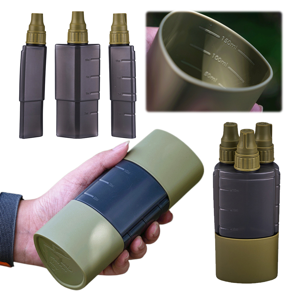 Camping Cooking Accessories Set - Bouteille distributrice d'assaisonnement 3 en 1