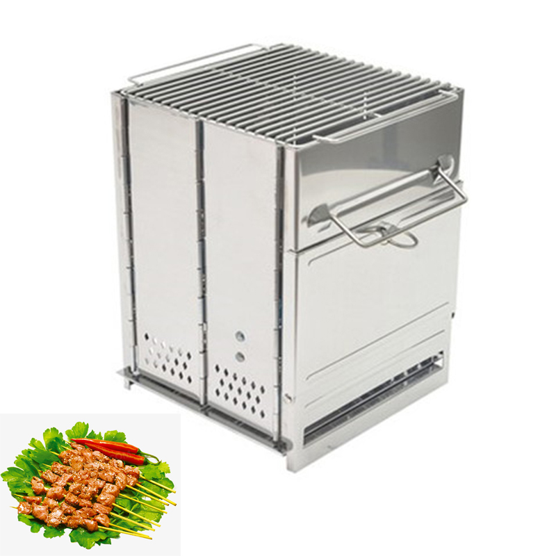 Camping Cooking Stove - Réchaud à bois démontable et portable