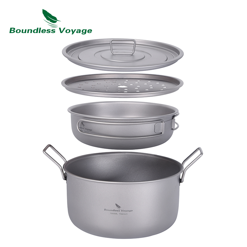 Camping Cooking Accessories Set - Marmite de Camping de Voyage sans