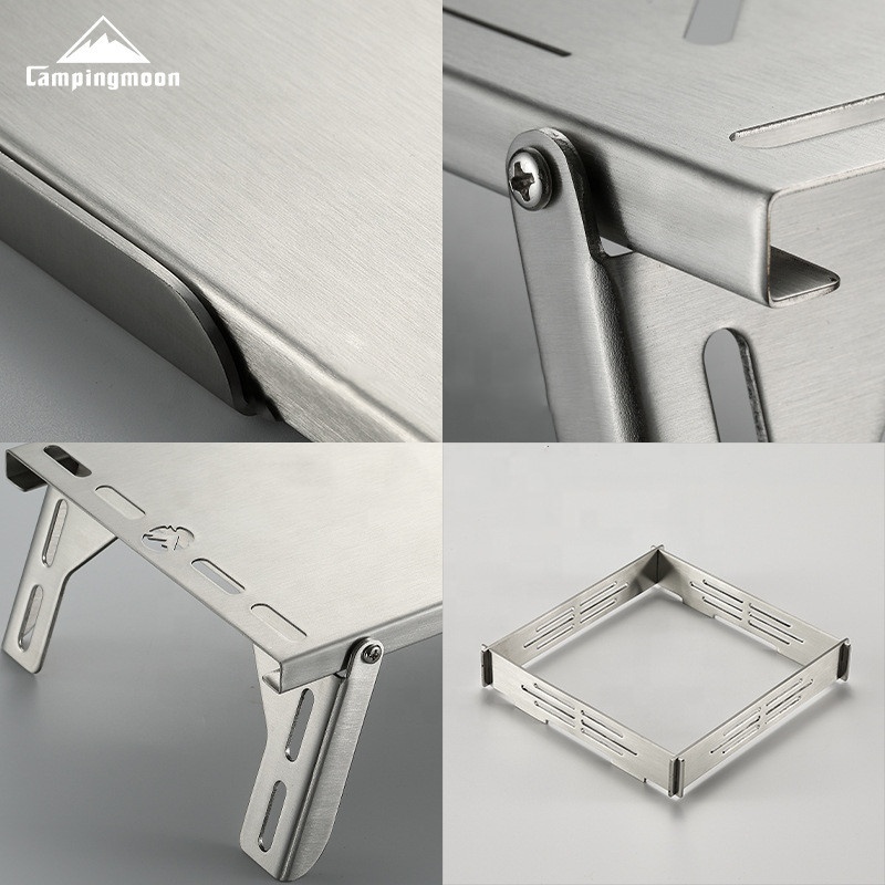 Barbecue portable multifonctio - Camping Cooking Table With Windshield avis et prix