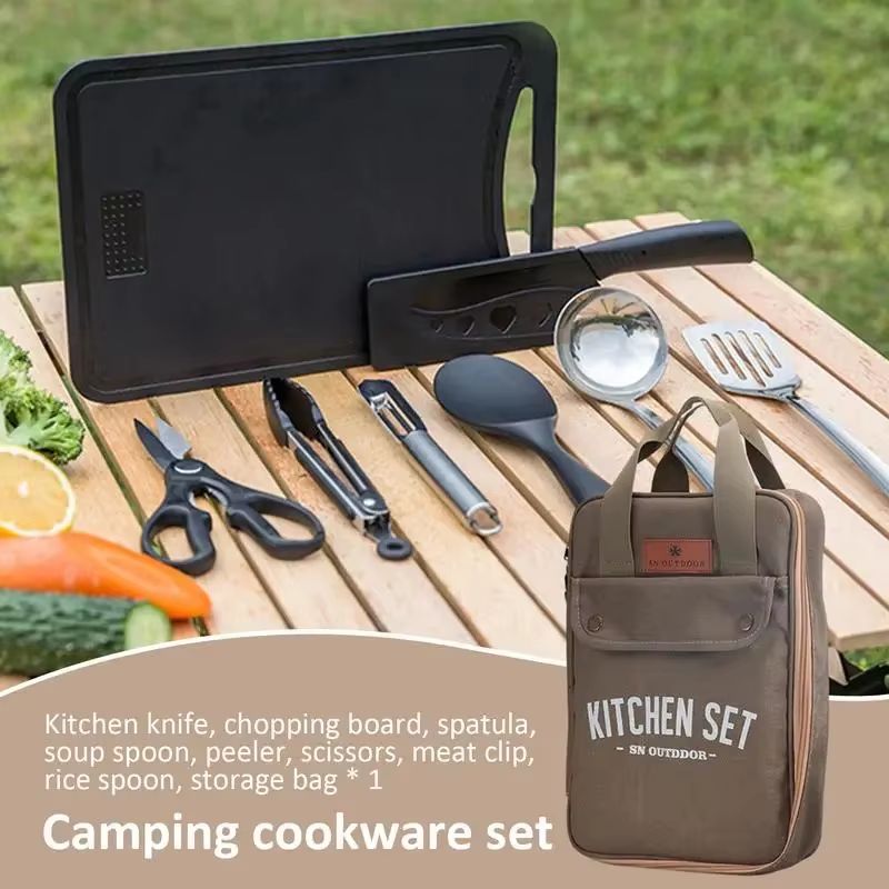 Ensemble de 8 ustensiles de cu - Camping Cooking Trangia avis et prix