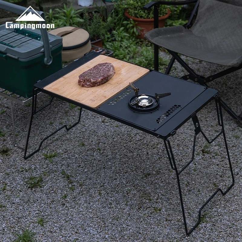 Table de camping portable TRIM - Camping Cooking Table With Windshield avis et prix