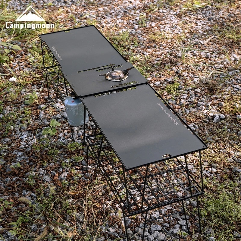 Table de camping portable TRIM - Camping Cooking Table With Windshield avis et prix