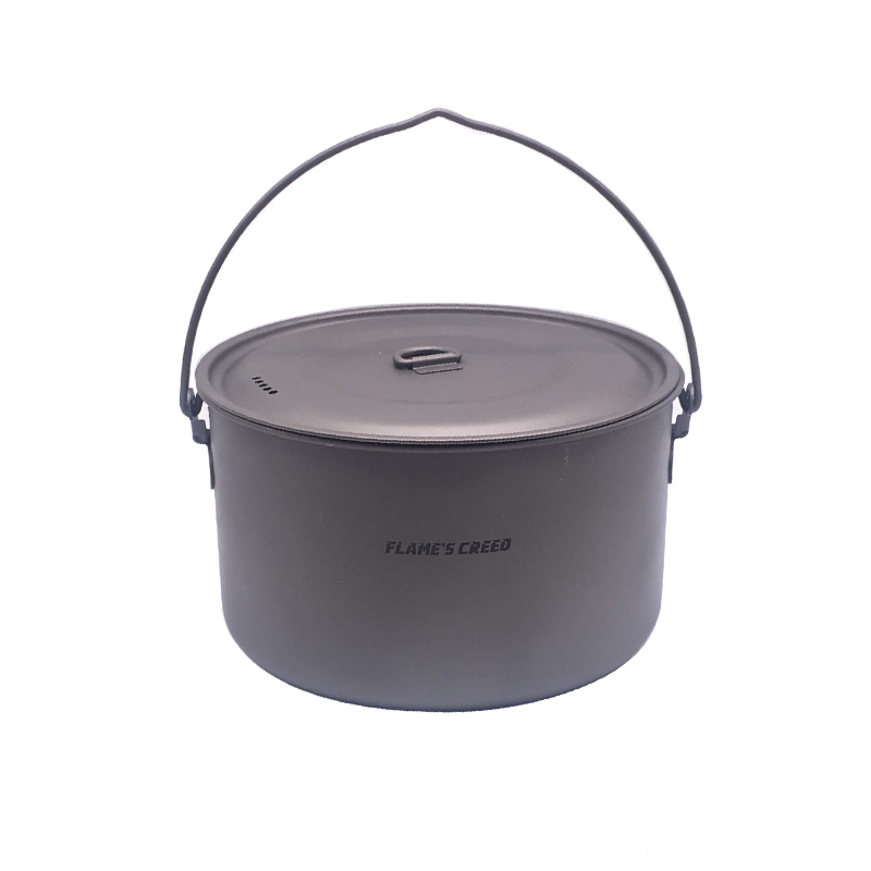 FLAME'S CREED 1100 ml 1950 ml  - Camping Cooking Pot Stainless Steel avis et prix
