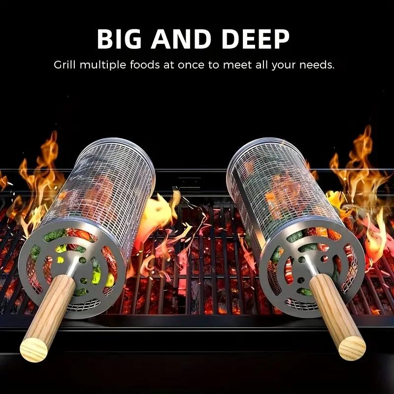 Ensemble de paniers de barbecu - Camping Cooking Grill avis et prix
