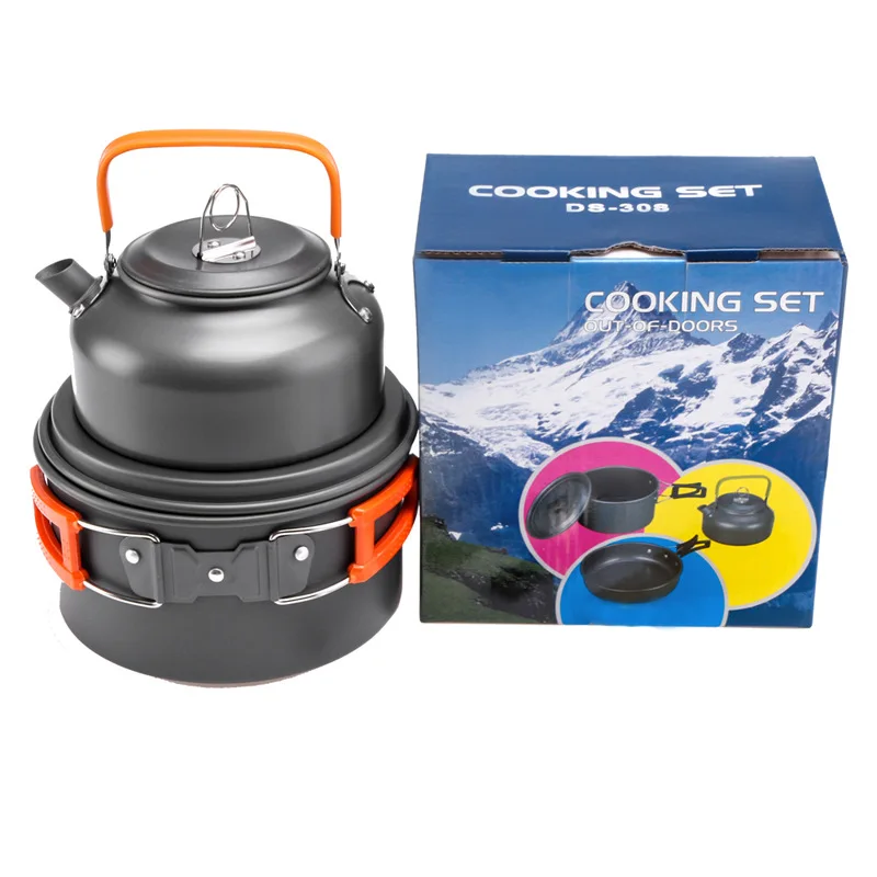 Pot d'extérieur, bouilloire, K - Camping Cooking Pot Stainless Steel avis et prix