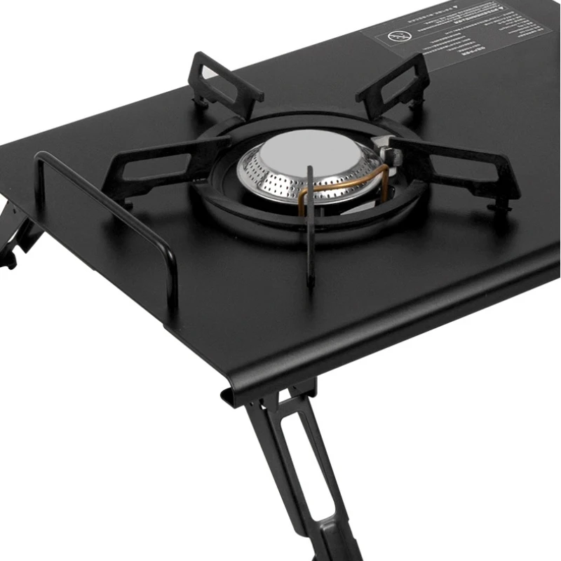 Réchaud à gaz pliable portable - Camping Cooking Table With Windshield avis et prix