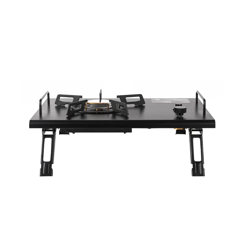 Réchaud à gaz pliable portable - Camping Cooking Table With Windshield avis et prix