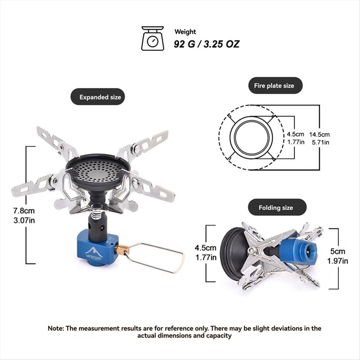 ABJV Brûleur à gaz de camping  - Camping Cooking Gas Stove avis et prix