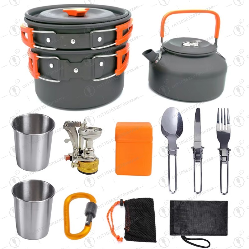 Batterie de cuisine extérieure - Camping Cooking Accessories Set avis et prix