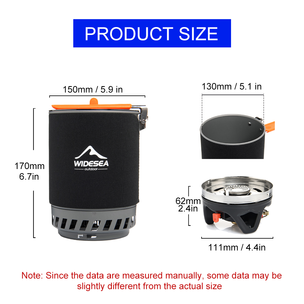 Widesea – système de cuisine d - Camping Cooking Stove avis et prix