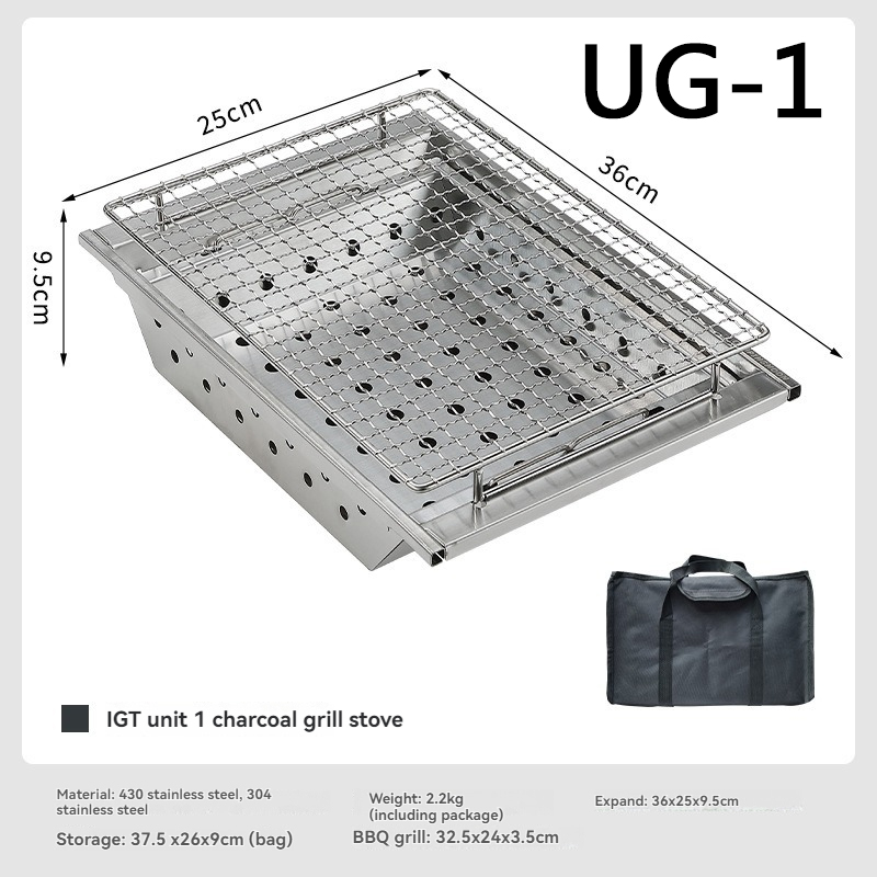 CAMPINGMOON UG-1 IGT Barbecue  - Camping Cooking Table With Windshield avis et prix