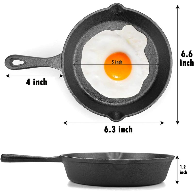 Poêle en fonte de 6 pouces, po - Camping Cooking Ovens avis et prix