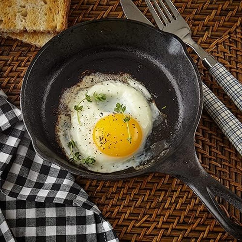 Poêle en fonte de 6 pouces, po - Camping Cooking Ovens avis et prix