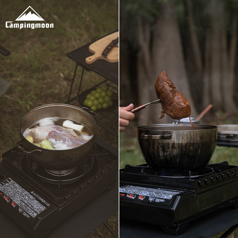Marmite de Camping polyvalente - Camping Cooking Pot Stainless Steel avis et prix