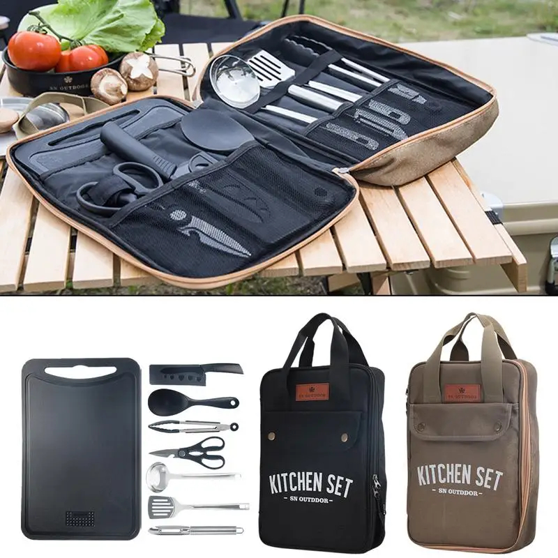 Ensemble de 8 ustensiles de cu - Camping Cooking Trangia avis et prix