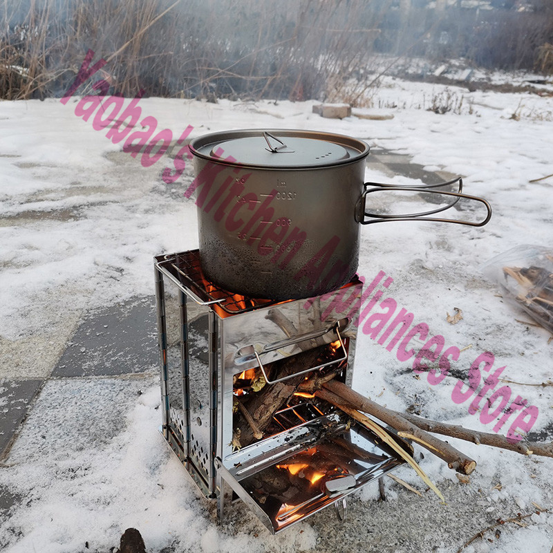 Réchaud à bois démontable et p - Camping Cooking Stove avis et prix