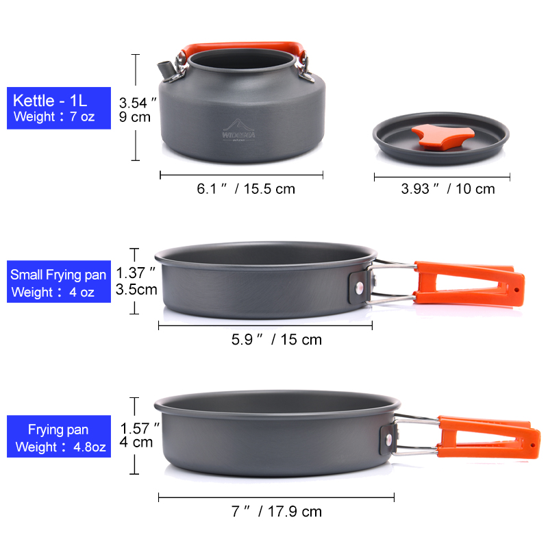 Widesea Camping ensemble d'ust - Camping Cooking Trangia avis et prix