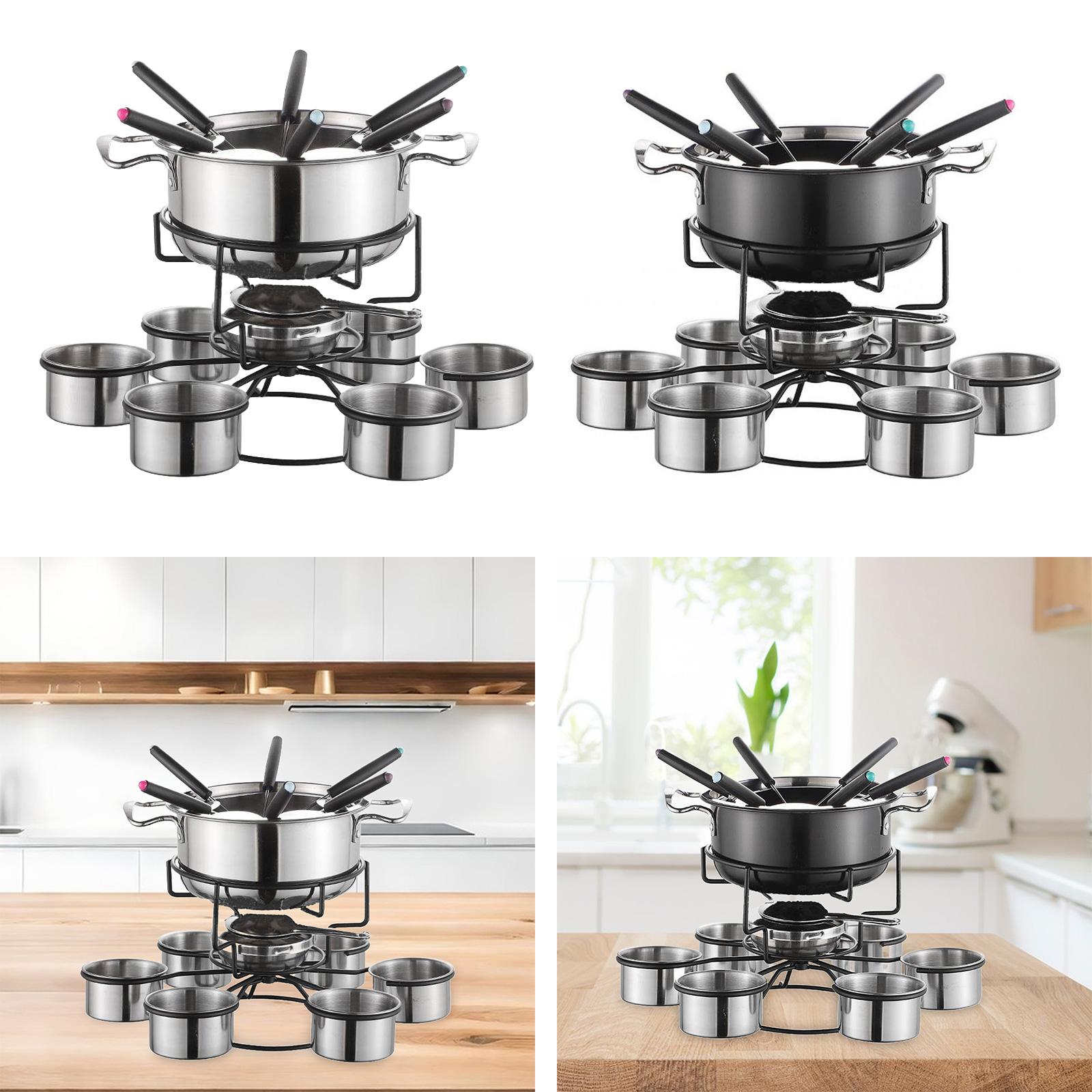 Ensemble de fondue multifoncti - Camping Cooking Pot Stainless Steel avis et prix