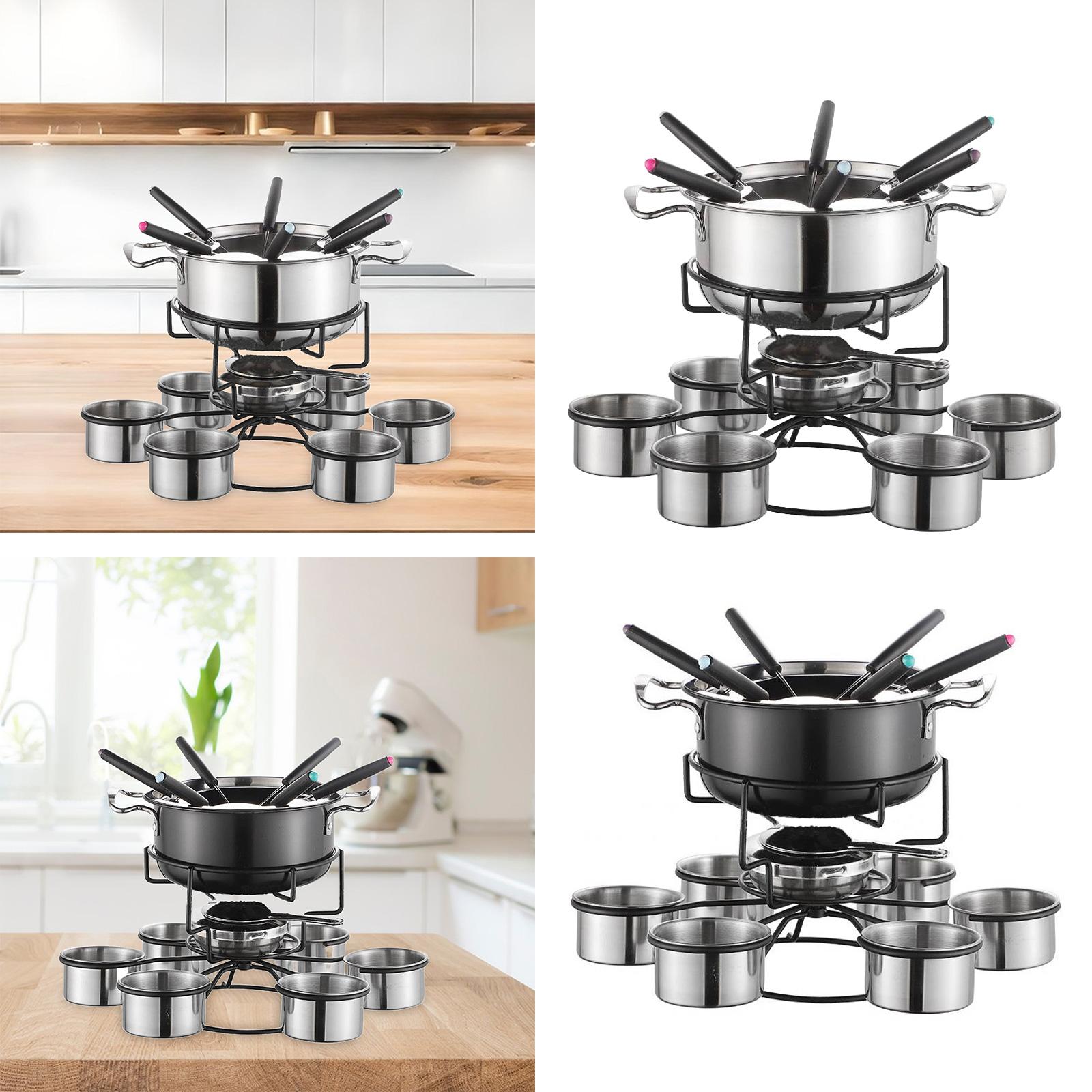 Ensemble de fondue multifoncti - Camping Cooking Pot Stainless Steel avis et prix