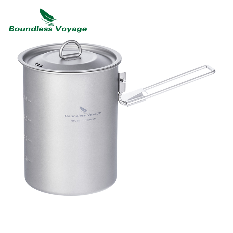 Boundless Voyage – Pot en tita - Camping Cooking Pot Stainless Steel avis et prix