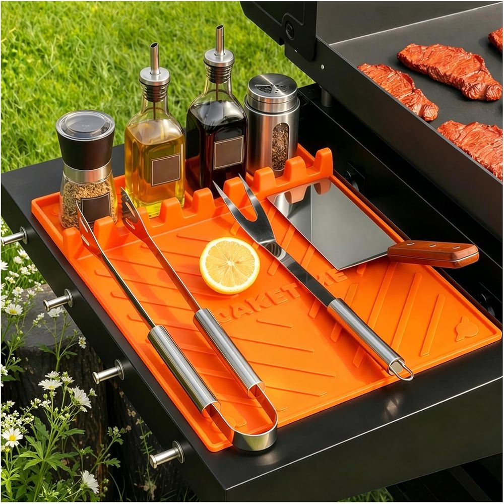 Tapis de cuisson en silicone o - Camping Cooking Grill avis et prix