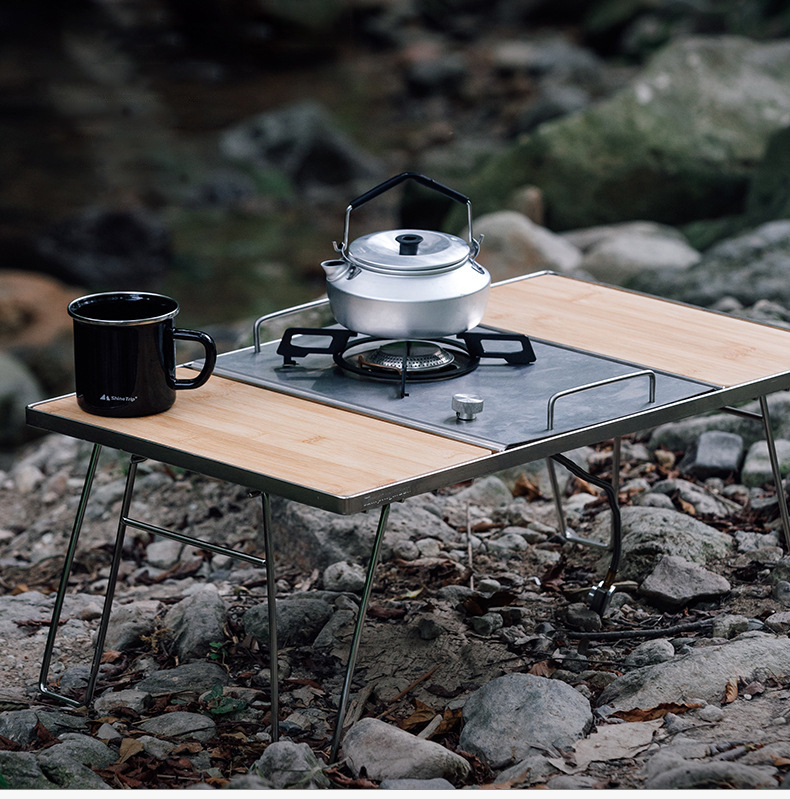 Table de camping pliable de ty - Camping Cooking Table With Windshield avis et prix