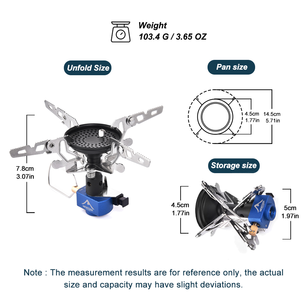 Réchaud à gaz de camping extér - Camping Cooking Stove avis et prix