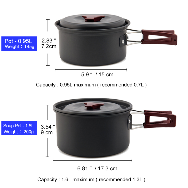 Widesea – ensemble d'ustensile - Camping Cooking Trangia avis et prix