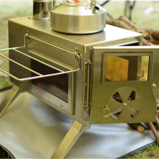 Réchaud BBQ portable en acier  - Camping Cooking Ovens avis et prix