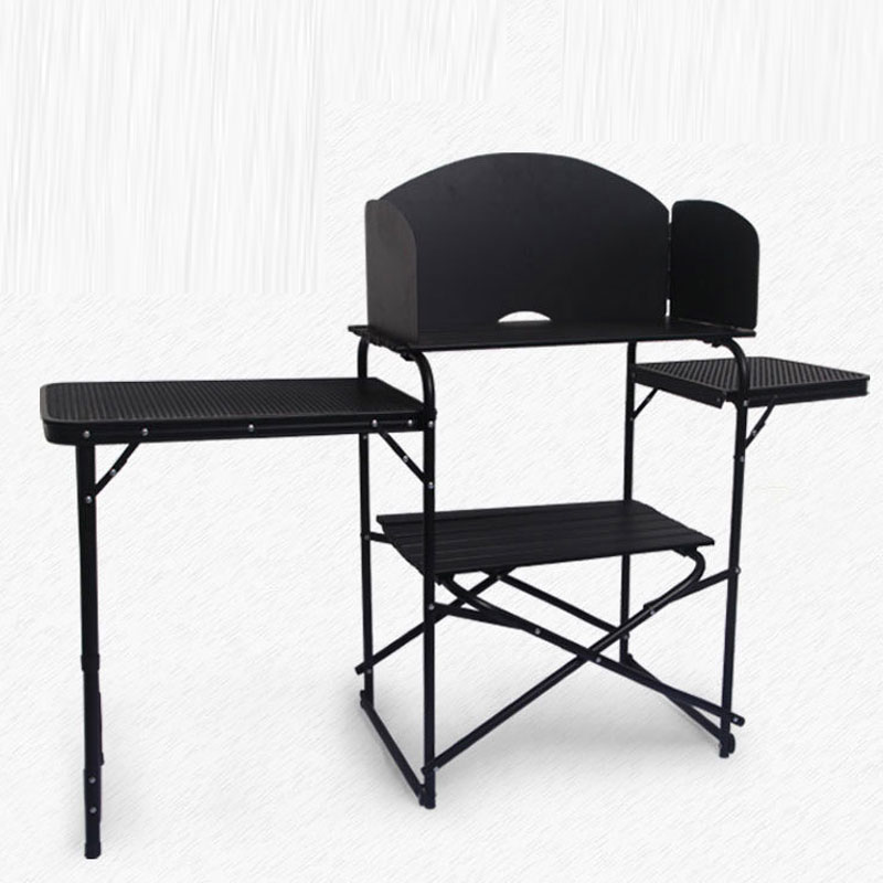 Table de cuisine pliante porta - Camping Cooking Table With Windshield avis et prix
